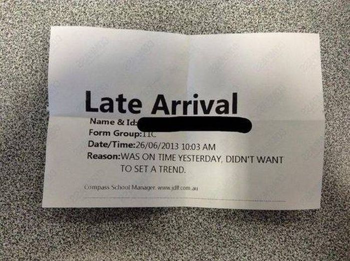 Memes About Being Late