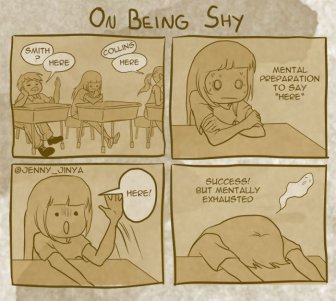 What It’s Like To Be Very Shy