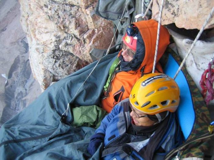 How Climbers Sleep