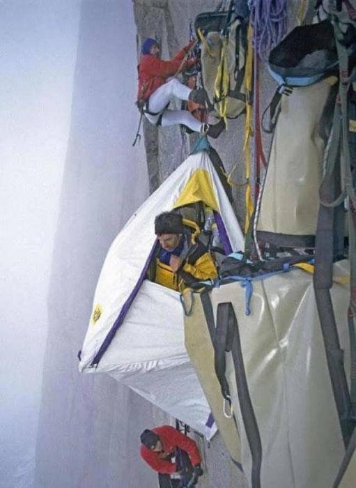 How Climbers Sleep