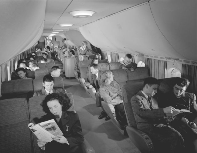 Flying Back In The 1950s