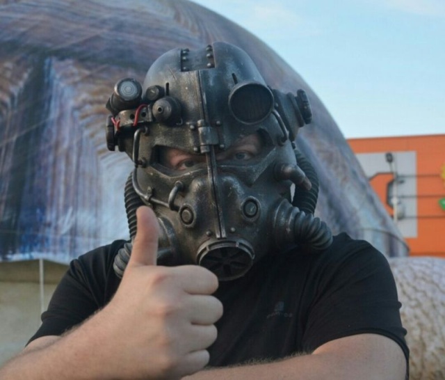 DIY Fallout Helmet T45D