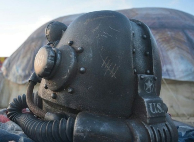 DIY Fallout Helmet T45D