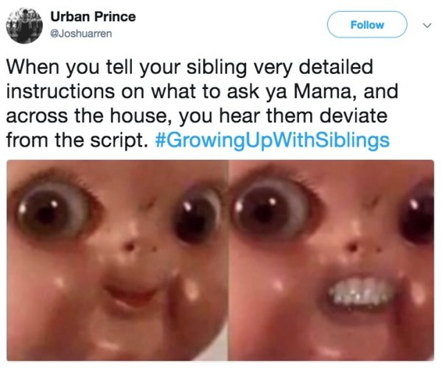 Tweets That Everyone With A Sibling Can Relate To