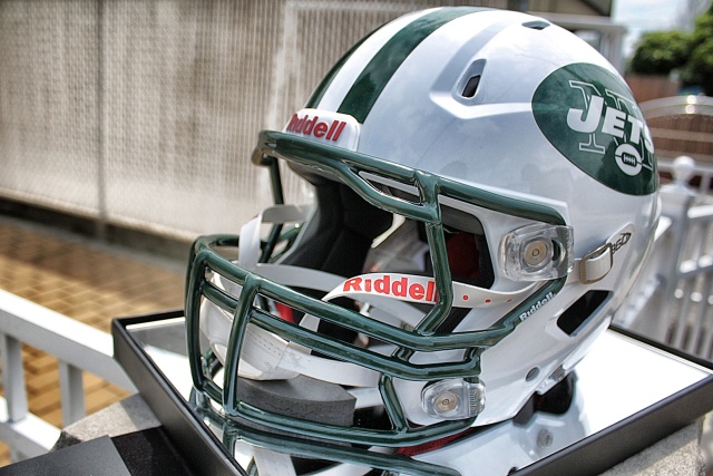 NY Jets' New Riddell 360 Helmet