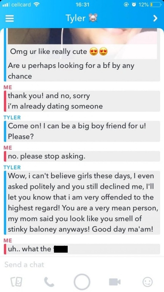 "Nice Guys" Who Couldn't Handle Rejection