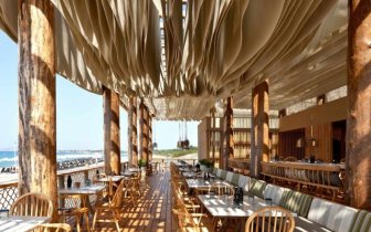 Check Out What Happens When The Wind Hits The Ceiling Of This Beach Bar