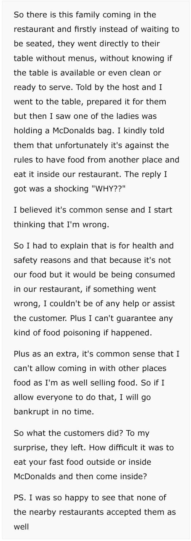 Working At A Restaurant Could Be A Real Challenge