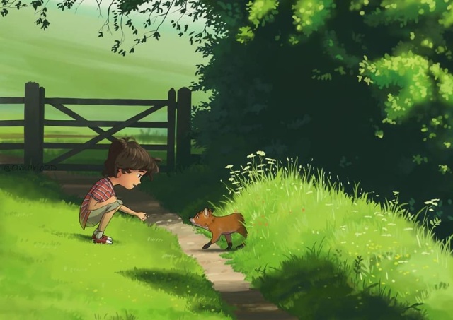 This Artist Illustrates His Sweet Childhood Memories So Well The Results May Move You To Tears