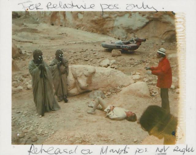 Polaroid Photos Taken During the Making of ‘Star Wars Episode IV: A New Hope’