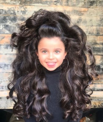 5-Year-Old Instagram Star Has Amazing Hair