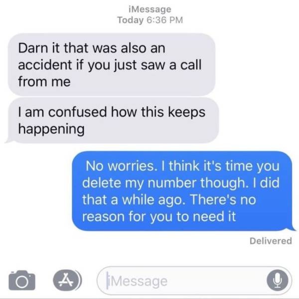 Never Text Your Ex