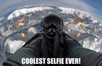 The Coolest Selfie Ever