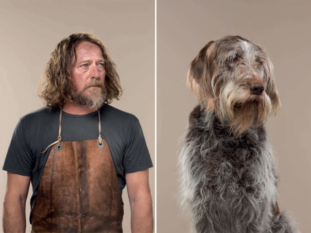 Photographer Puts Dogs And Their Owners Side By Side