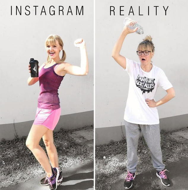 Instagram Vs Reality, part 2