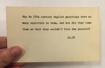 Funny Questions Posed To The New York Public Library Pre-Internet