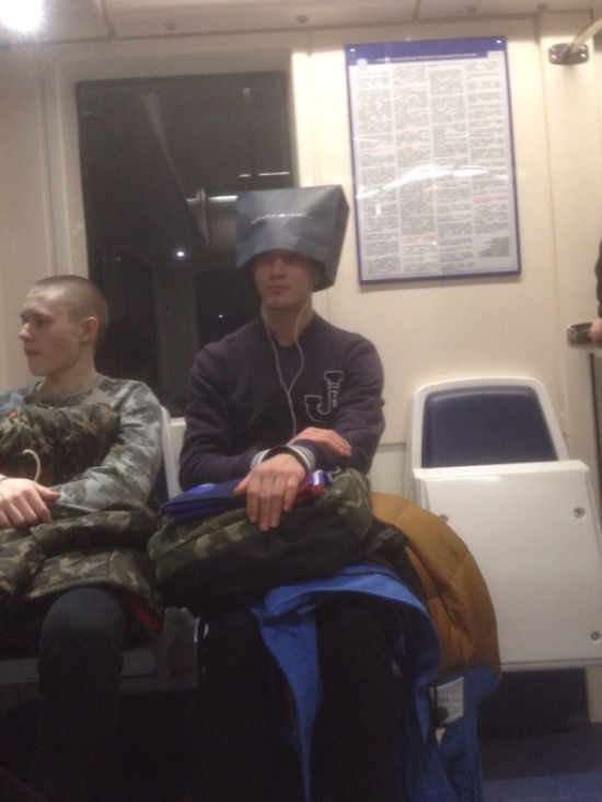 Seen in The Russian Subway