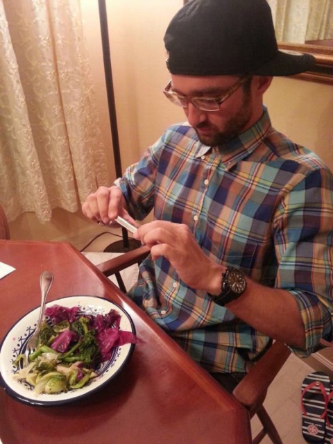 Photos of Hipsters Taking Photos of Food