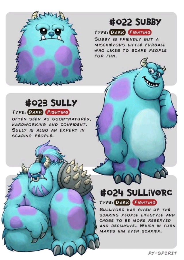 Famous Characters Turned Into Evolving Pokemon