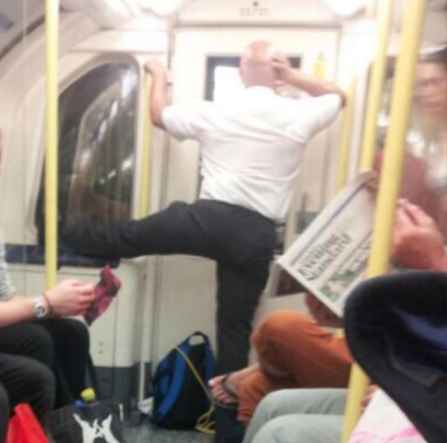 London Commuters Can Be Strange