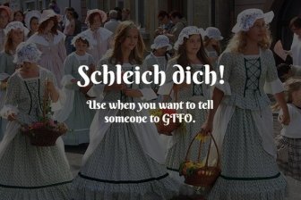 Aggressive German Words
