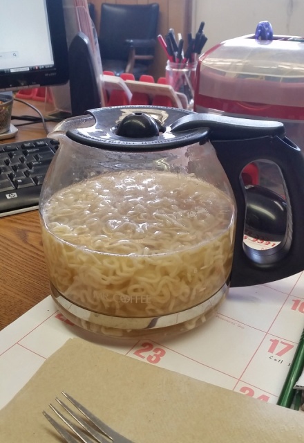 Office Workers Sharing Photos of Their Sad Desk Lunches