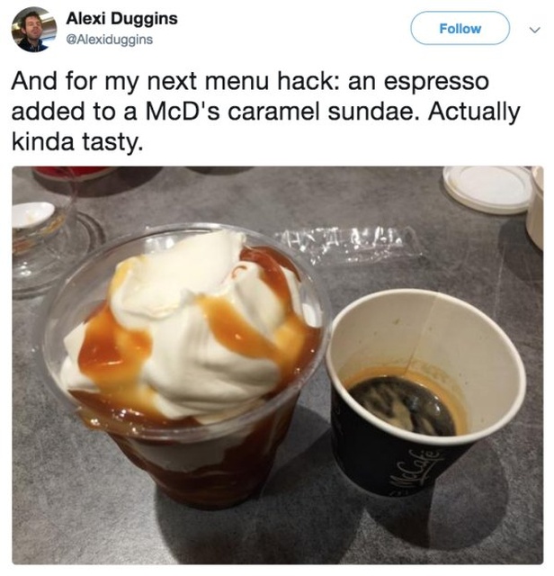 Interesting McDonald’s Hacks
