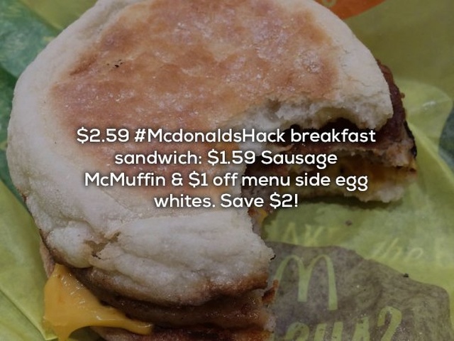 Interesting McDonald’s Hacks