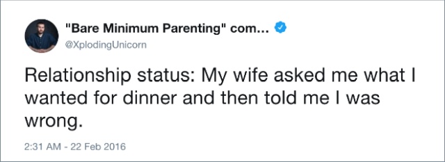 Husbands Tweet About Marriage