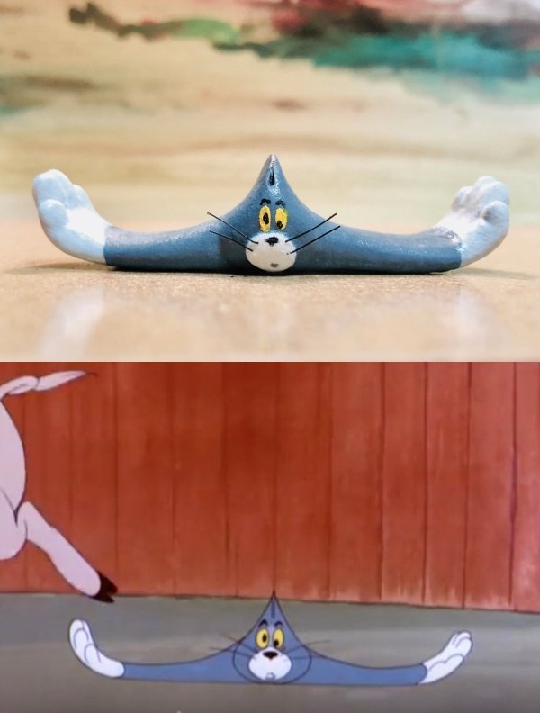 Tom’s Fails From Tom & Jerry Recreated By An Artist