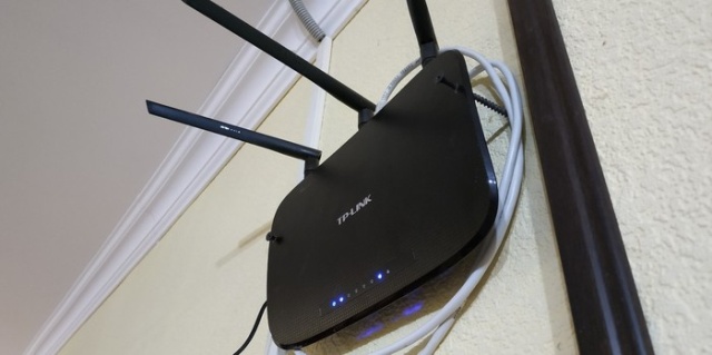 How NOT To Attach A Router To The Wall