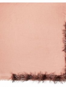 Fendi's Fur-Trimmed Shawl Looks Like A...