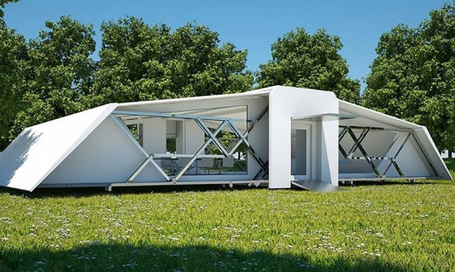 These Self-Deploying Buildings Pop Up In 8 Minutes Flat