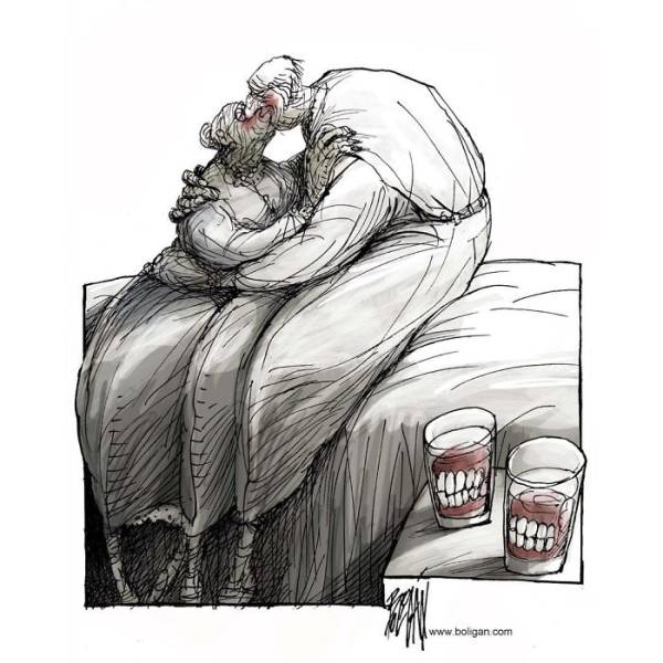 Satirical Cartoons By Angel Boligán