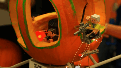 Pumpkin Carving By NASA Engineers