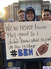 College Gameday Signs