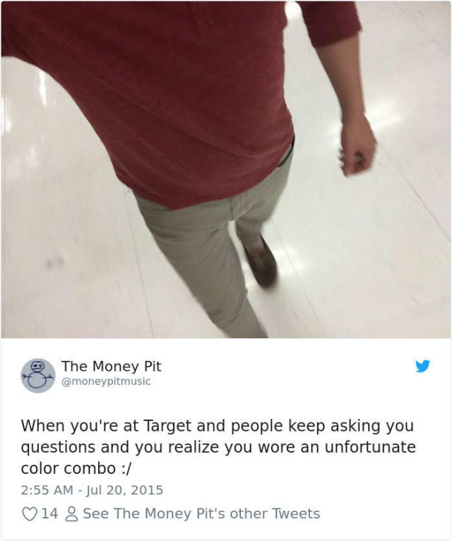Don't Wear Red Clothes To Target