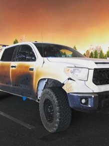 This Toyota Truck Helped A Nurse Save Lives In California Fire