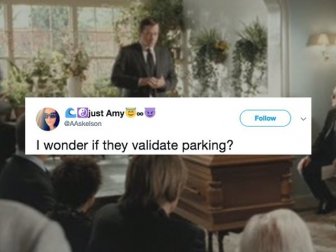 People Sharing The Inappropriate Funeral Thoughts