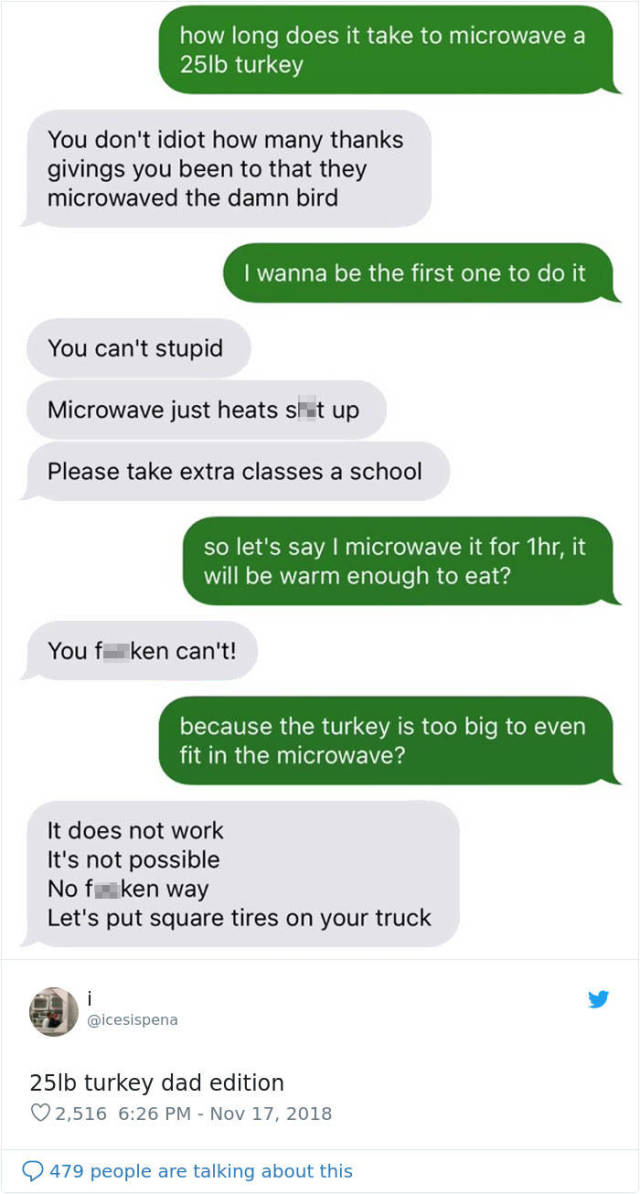 Ask Your Parents How To Cook A Turkey In A Microwave
