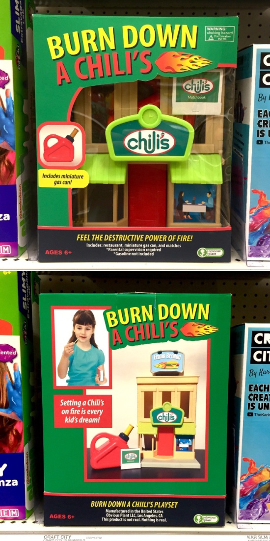 Comedian Creates Hilarious Fake Christmas Toy Gifts And Places Them In Stores