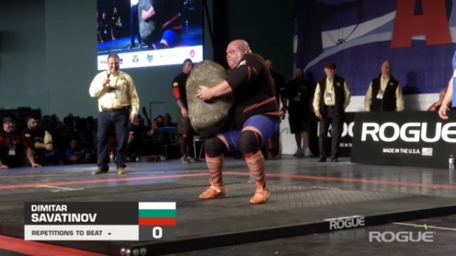 Strongman Dimitar Savatinov Lifts World's Largest Potato
