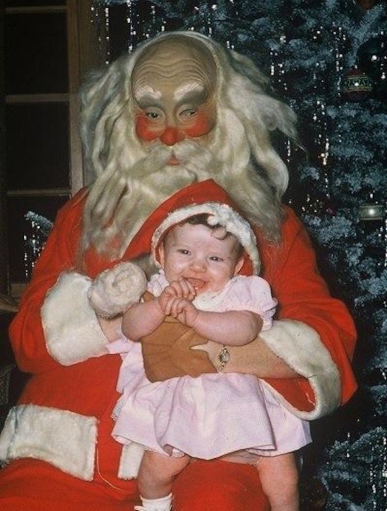 Creepy Santa Photos