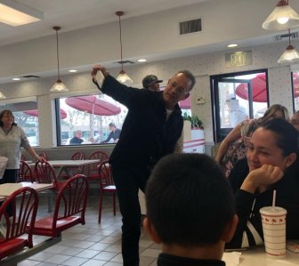 Tom Hanks Surprises Fans at In-N-Out Burger and Buys Them Lunch