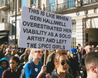 The Funniest Anti-Brexit Protest Signs