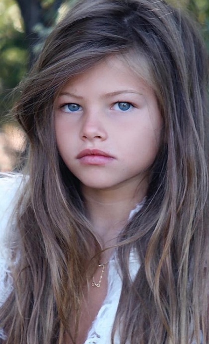 17-year-old 'Most Beautiful Girl In The World' Thylane Blondeau In 10-Year Challenge