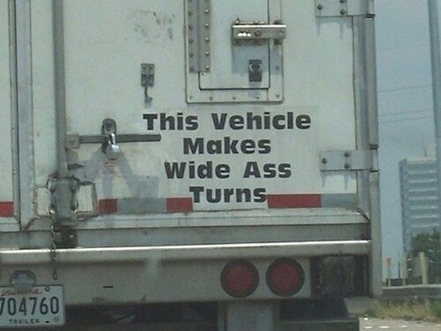 Trucks humor