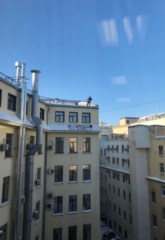 Snow Removal From Roofs In Russia