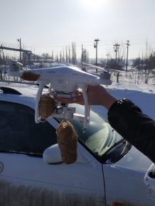 Drone Caught Outside A Russian Prison