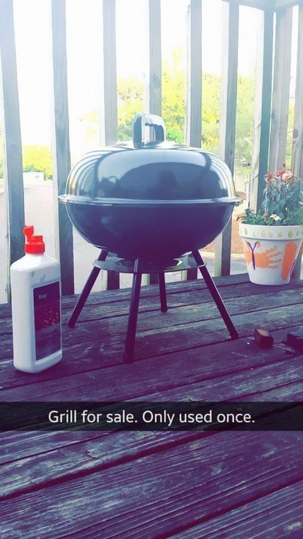 Woman Tries To Grill
